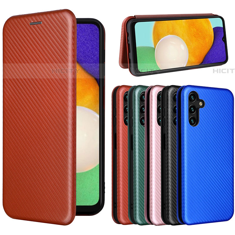 Custodia Portafoglio In Pelle Cover con Supporto L06Z per Samsung Galaxy A04s