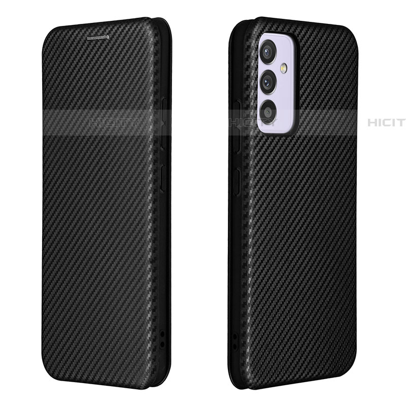 Custodia Portafoglio In Pelle Cover con Supporto L06Z per Samsung Galaxy A05s Nero