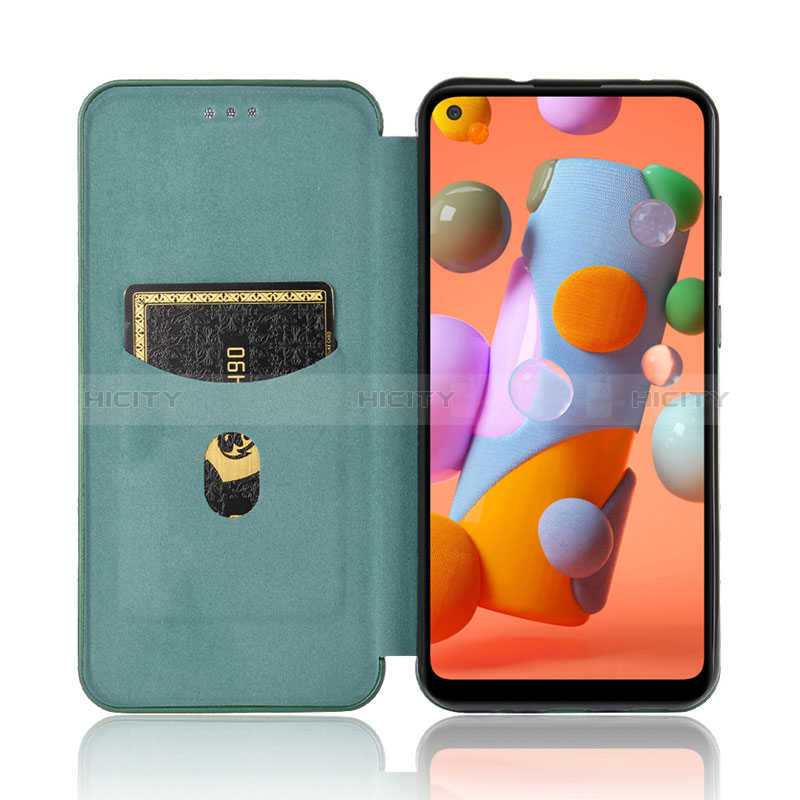 Custodia Portafoglio In Pelle Cover con Supporto L06Z per Samsung Galaxy A11