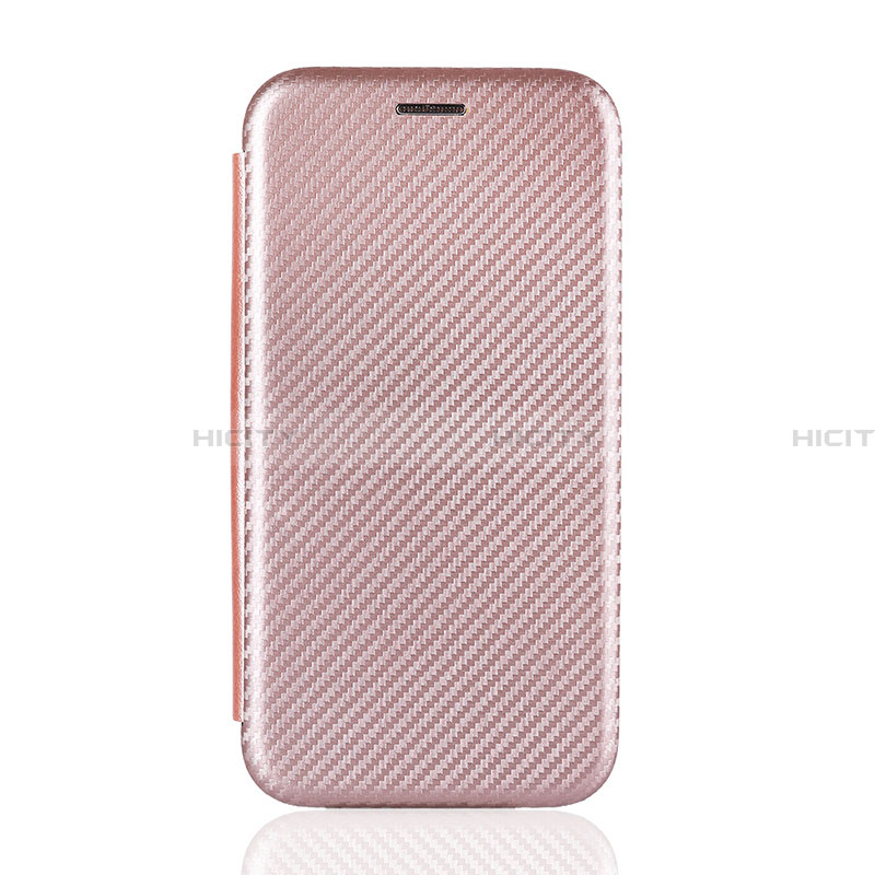 Custodia Portafoglio In Pelle Cover con Supporto L06Z per Samsung Galaxy A20 SC-02M SCV46 Oro Rosa