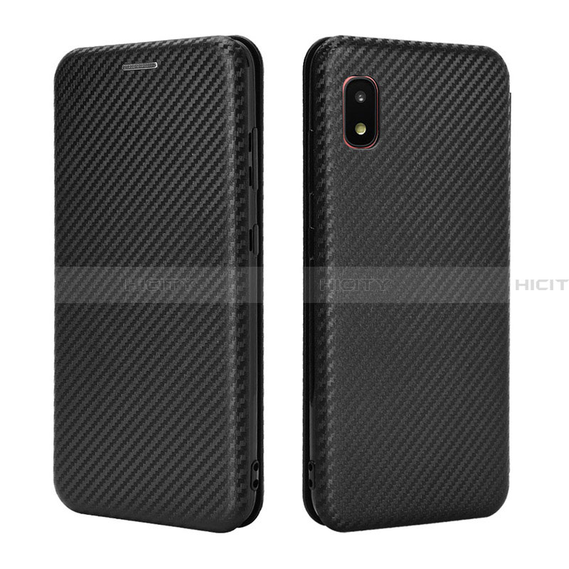 Custodia Portafoglio In Pelle Cover con Supporto L06Z per Samsung Galaxy A21 SC-42A