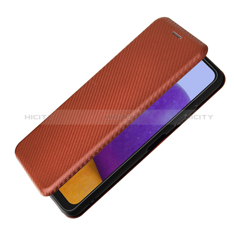 Custodia Portafoglio In Pelle Cover con Supporto L06Z per Samsung Galaxy A22s 5G