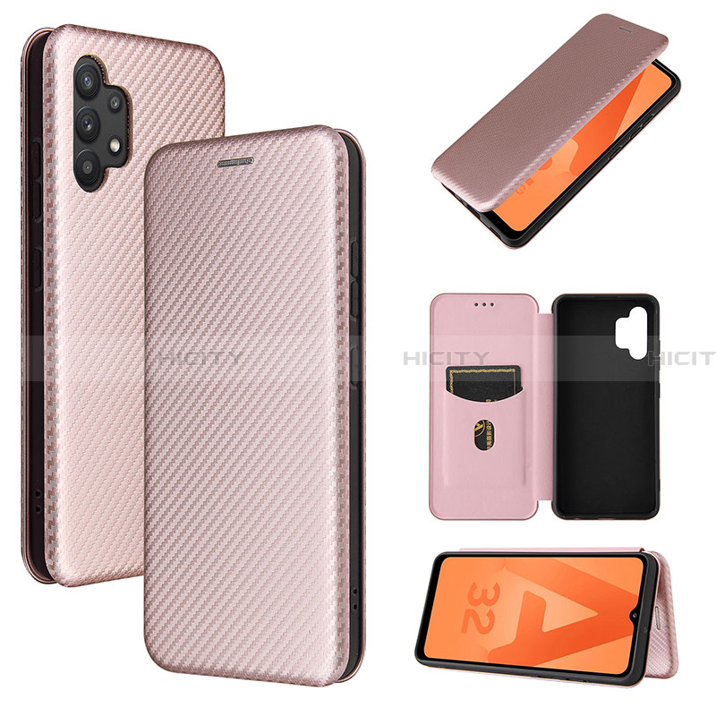 Custodia Portafoglio In Pelle Cover con Supporto L06Z per Samsung Galaxy A32 4G