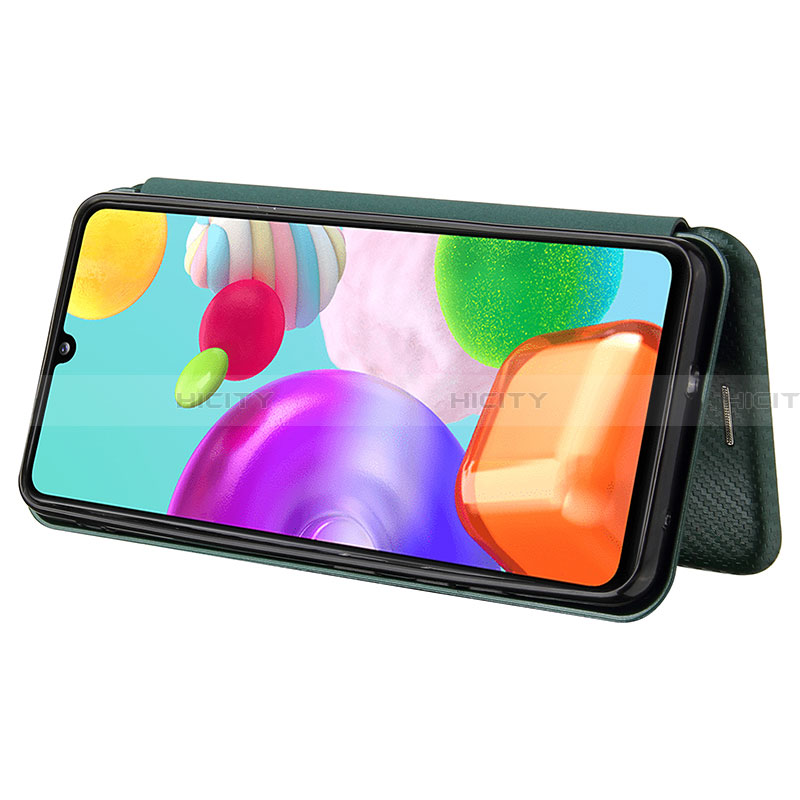 Custodia Portafoglio In Pelle Cover con Supporto L06Z per Samsung Galaxy A41 SC-41A