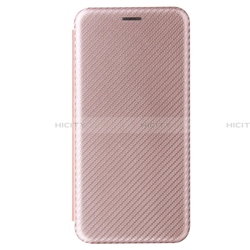 Custodia Portafoglio In Pelle Cover con Supporto L06Z per Samsung Galaxy A41 SC-41A Oro Rosa