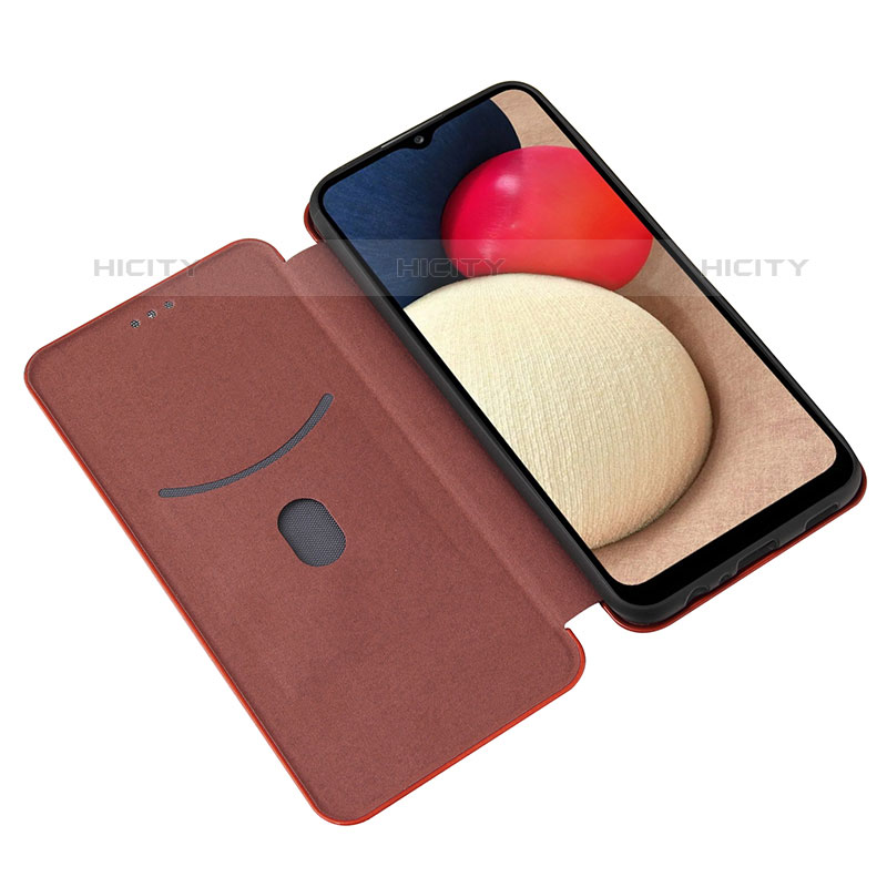 Custodia Portafoglio In Pelle Cover con Supporto L06Z per Samsung Galaxy M02s