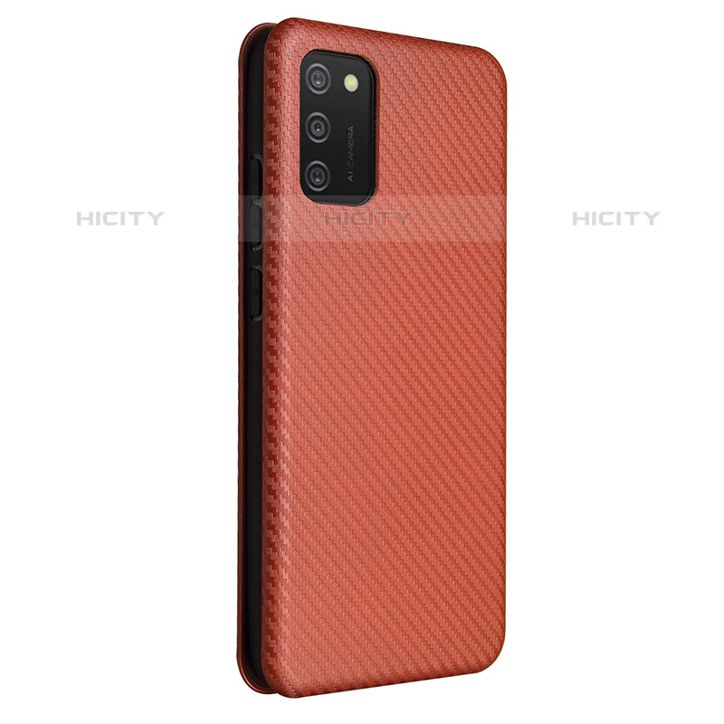 Custodia Portafoglio In Pelle Cover con Supporto L06Z per Samsung Galaxy M02s