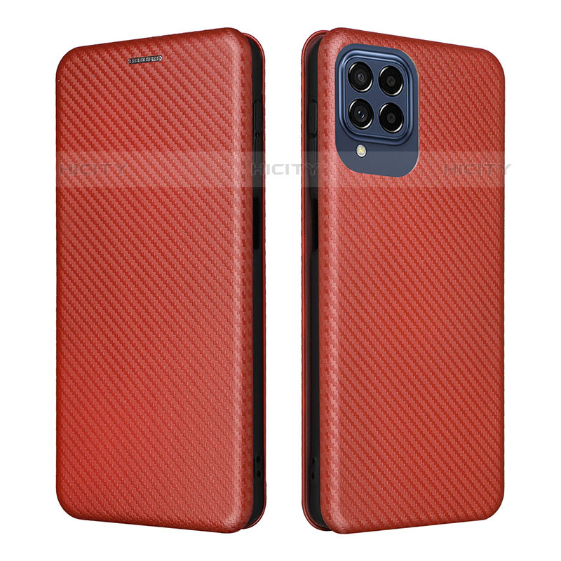 Custodia Portafoglio In Pelle Cover con Supporto L06Z per Samsung Galaxy M53 5G