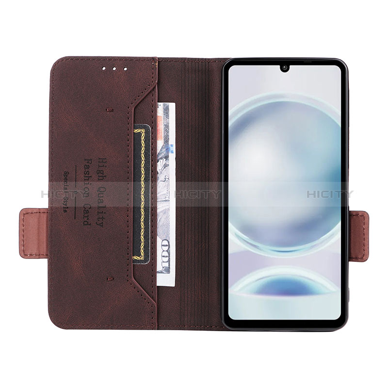 Custodia Portafoglio In Pelle Cover con Supporto L06Z per Sharp Aquos Sense8