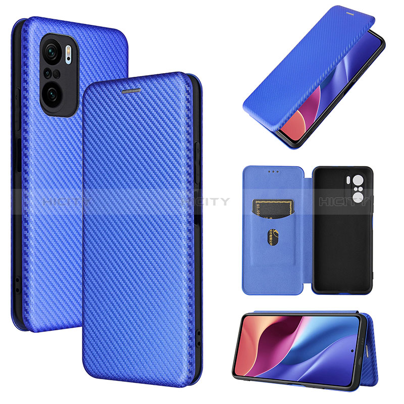 Custodia Portafoglio In Pelle Cover con Supporto L06Z per Xiaomi Poco F3 5G