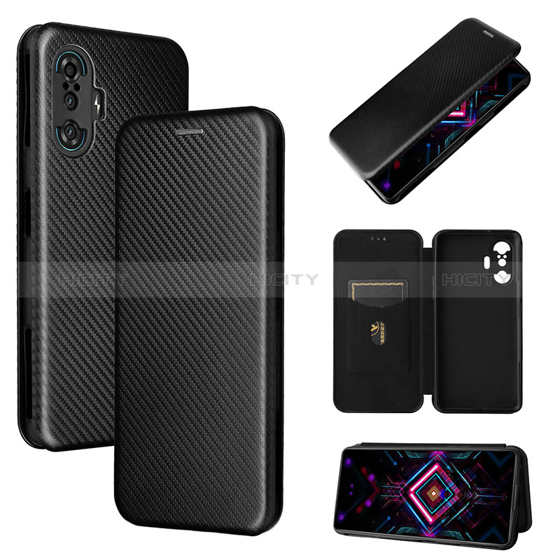 Custodia Portafoglio In Pelle Cover con Supporto L06Z per Xiaomi Poco F3 GT 5G