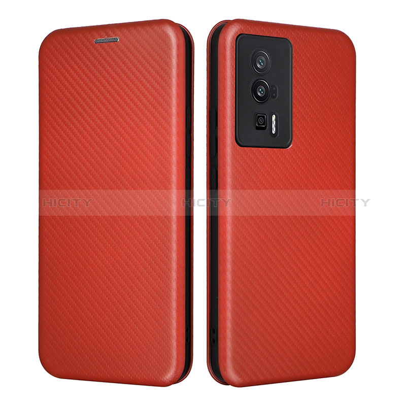 Custodia Portafoglio In Pelle Cover con Supporto L06Z per Xiaomi Poco F5 Pro 5G