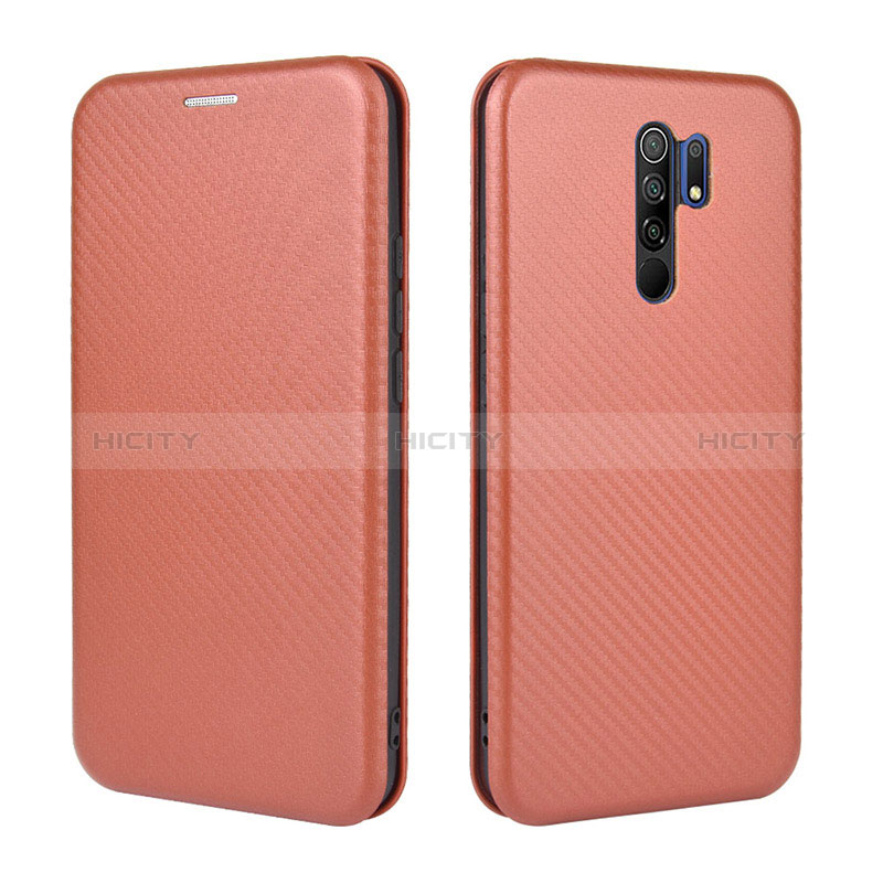 Custodia Portafoglio In Pelle Cover con Supporto L06Z per Xiaomi Poco M2