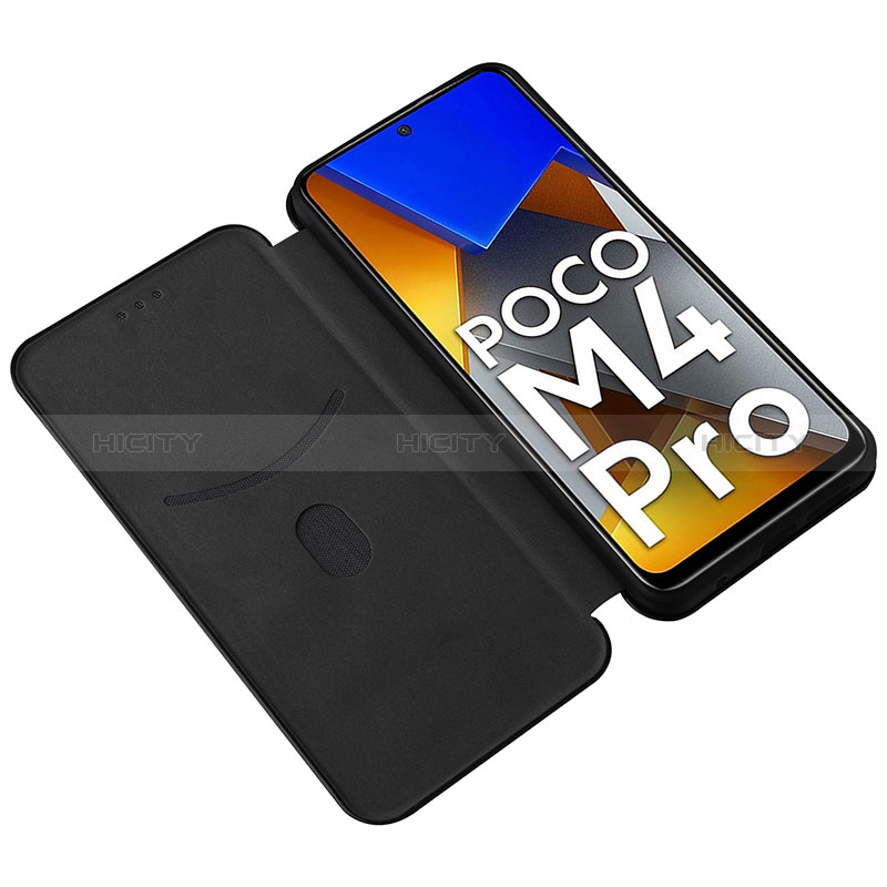 Custodia Portafoglio In Pelle Cover con Supporto L06Z per Xiaomi Poco M4 Pro 4G