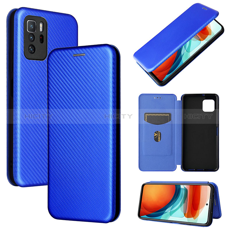 Custodia Portafoglio In Pelle Cover con Supporto L06Z per Xiaomi Poco X3 GT 5G