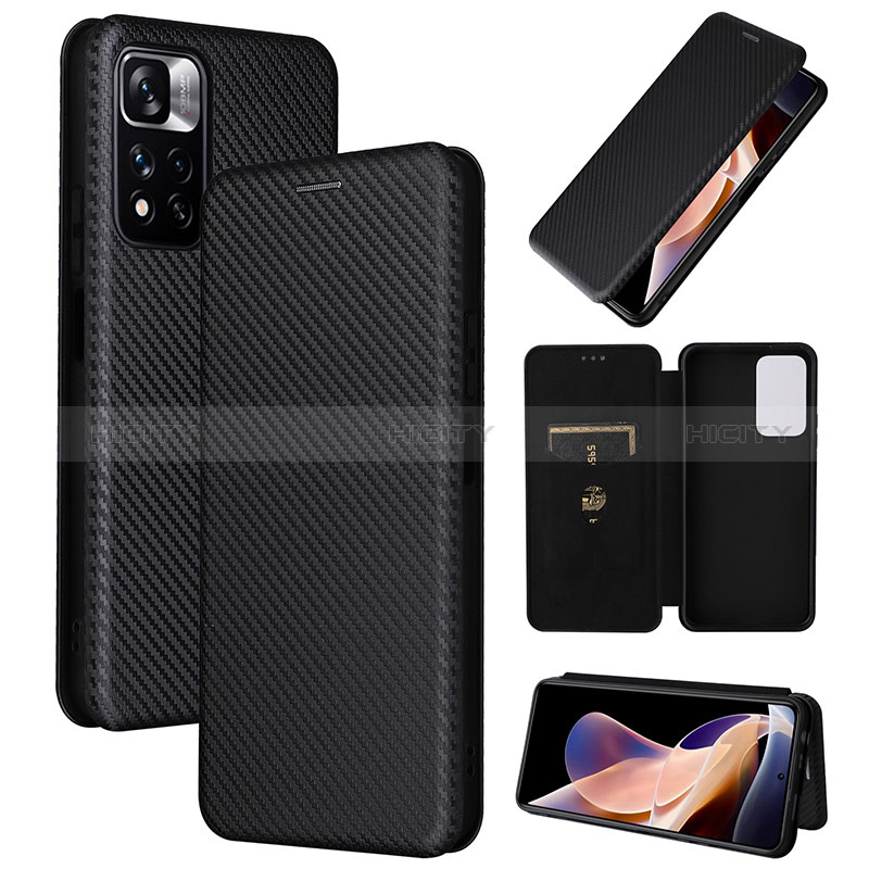 Custodia Portafoglio In Pelle Cover con Supporto L06Z per Xiaomi Poco X4 NFC