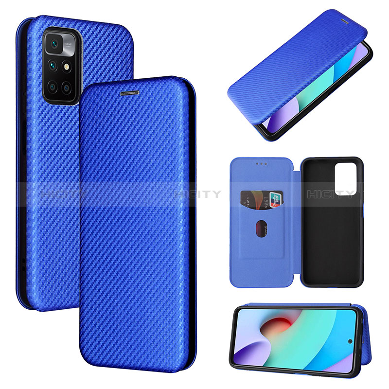 Custodia Portafoglio In Pelle Cover con Supporto L06Z per Xiaomi Redmi 10 (2022)