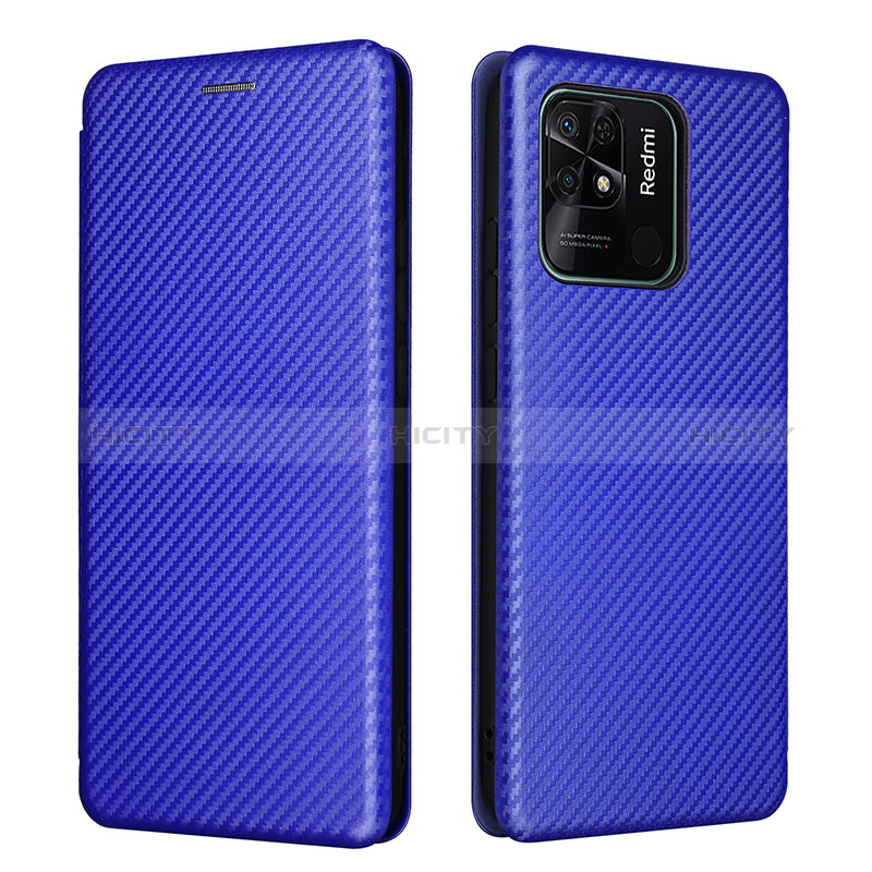 Custodia Portafoglio In Pelle Cover con Supporto L06Z per Xiaomi Redmi 10 India