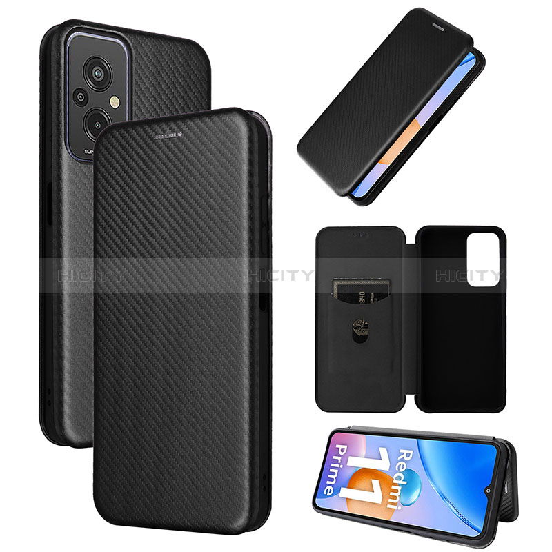 Custodia Portafoglio In Pelle Cover con Supporto L06Z per Xiaomi Redmi 11 Prime 4G