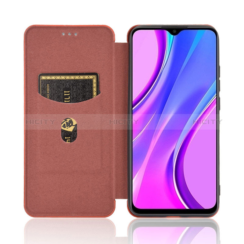 Custodia Portafoglio In Pelle Cover con Supporto L06Z per Xiaomi Redmi 9 Activ