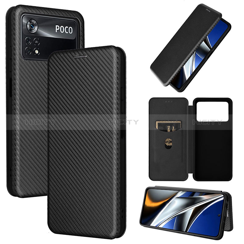 Custodia Portafoglio In Pelle Cover con Supporto L06Z per Xiaomi Redmi Note 11E Pro 5G