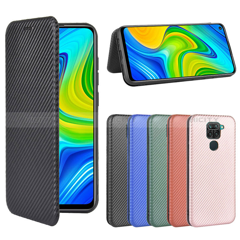 Custodia Portafoglio In Pelle Cover con Supporto L06Z per Xiaomi Redmi Note 9