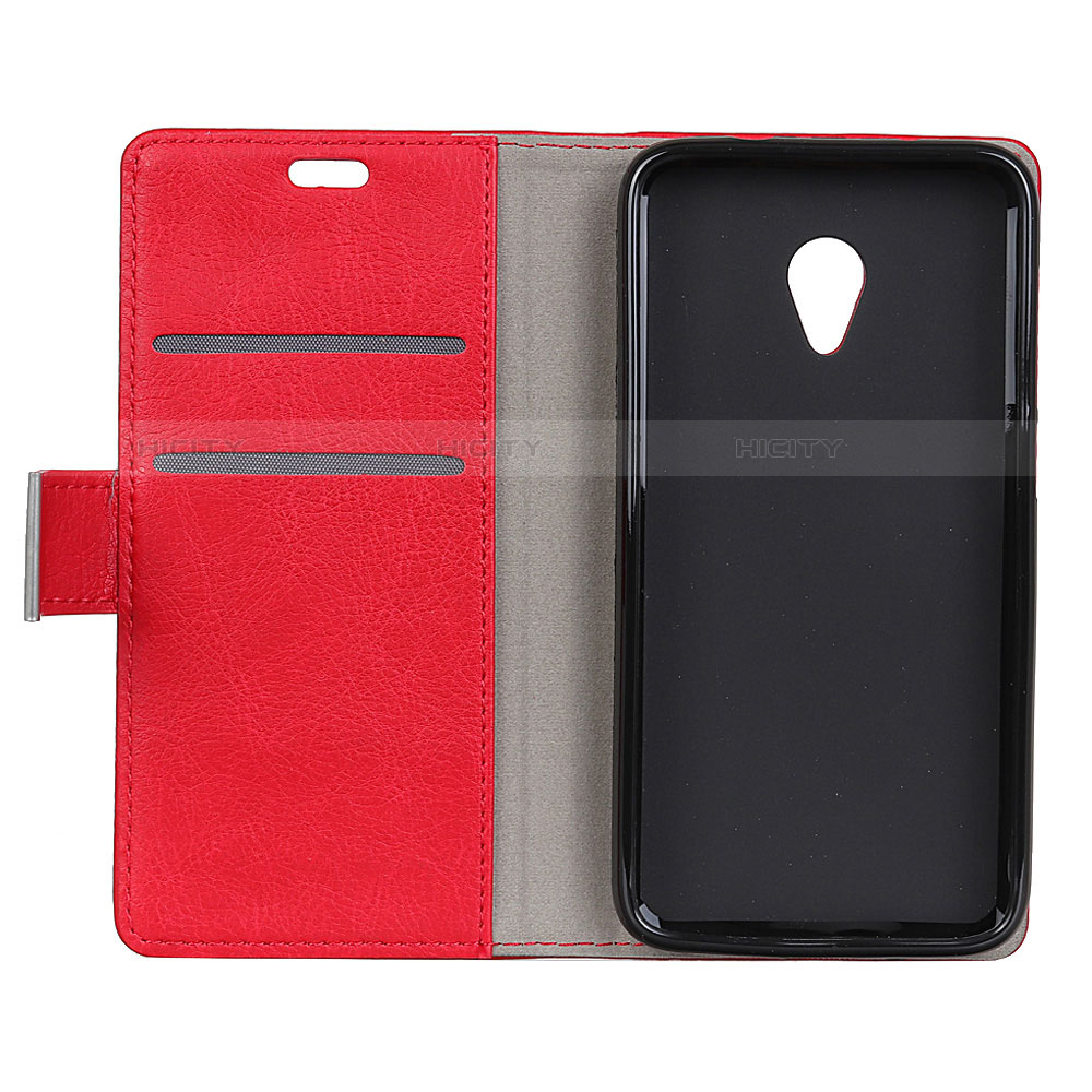 Custodia Portafoglio In Pelle Cover con Supporto L07 per Alcatel 1X (2019)