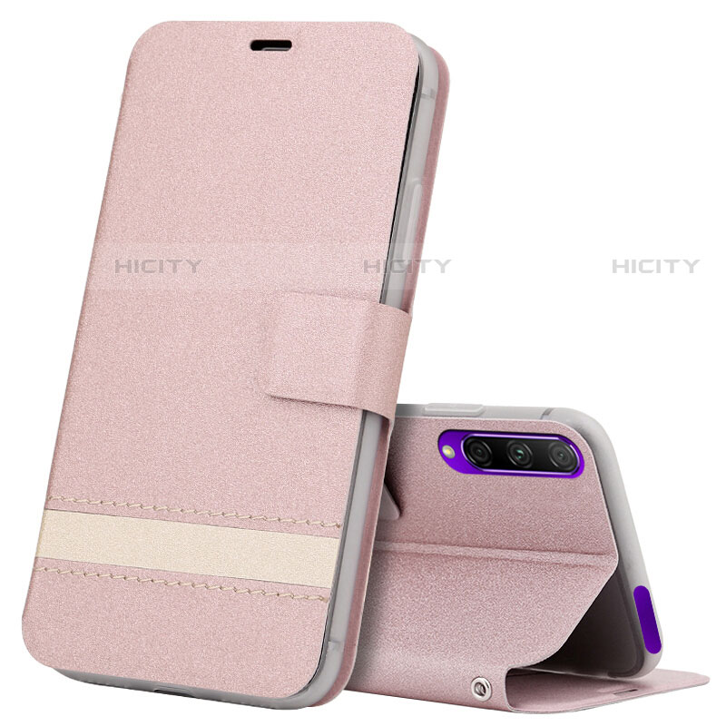 Custodia Portafoglio In Pelle Cover con Supporto L07 per Huawei P Smart Pro (2019)