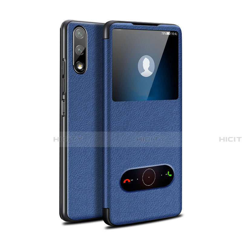 Custodia Portafoglio In Pelle Cover con Supporto L07 per Huawei P Smart Z (2019)