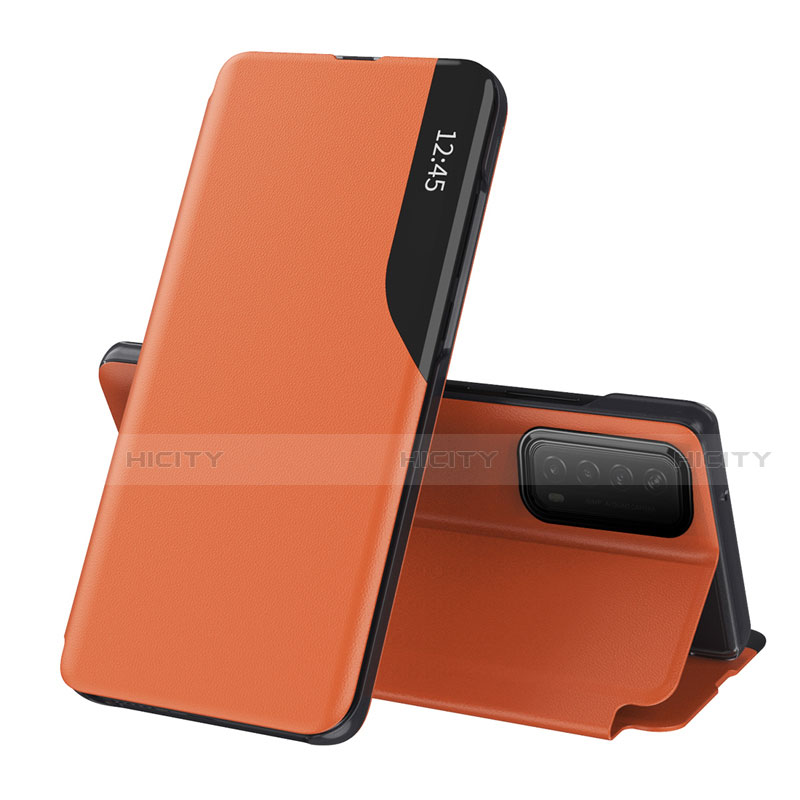 Custodia Portafoglio In Pelle Cover con Supporto L07 per Huawei Y7a