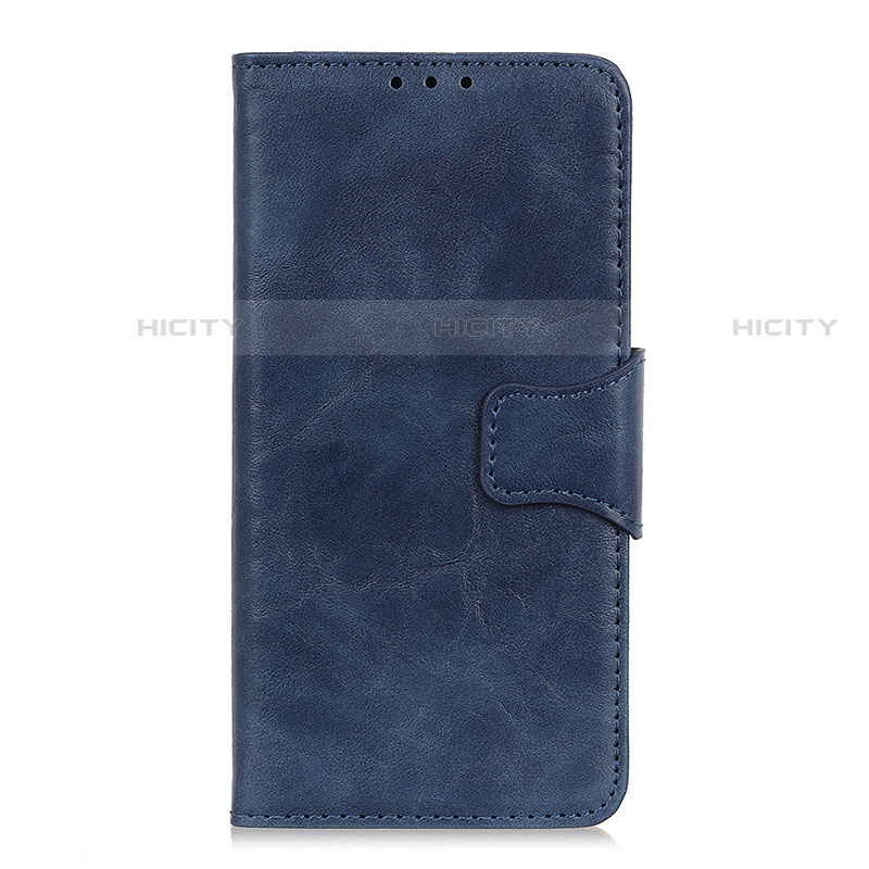 Custodia Portafoglio In Pelle Cover con Supporto L07 per Huawei Y7p Blu