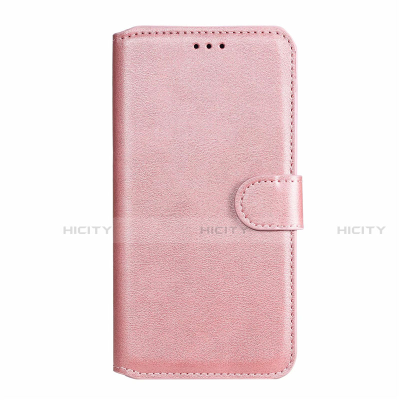 Custodia Portafoglio In Pelle Cover con Supporto L07 per Realme 6 Oro Rosa