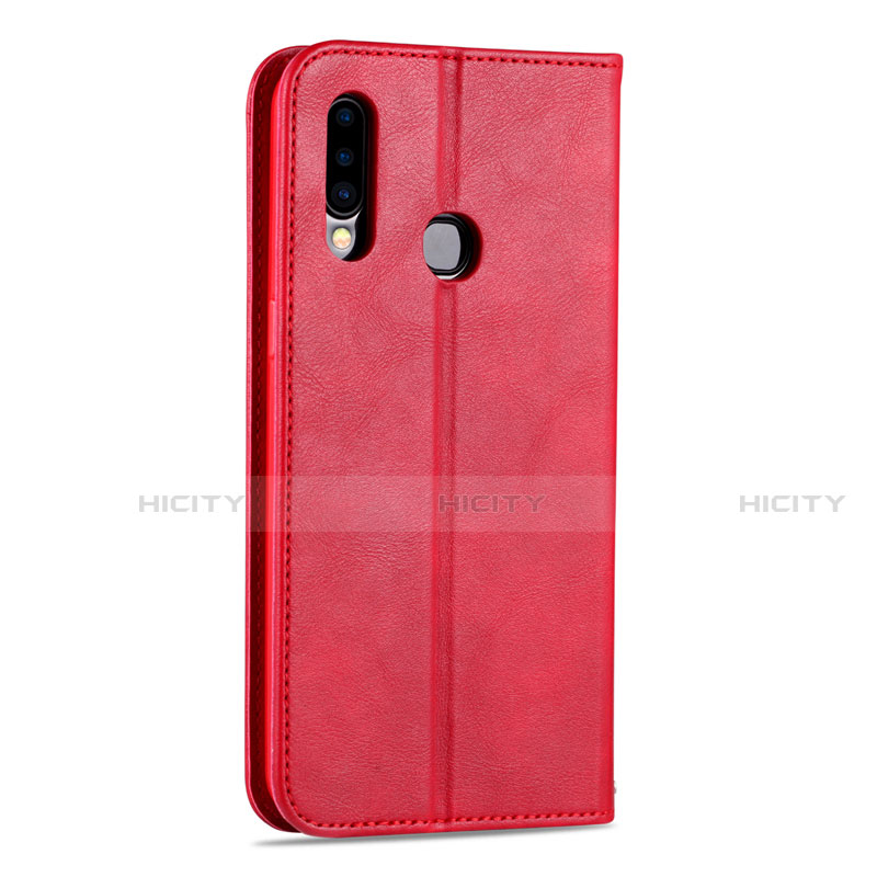 Custodia Portafoglio In Pelle Cover con Supporto L07 per Samsung Galaxy A20s