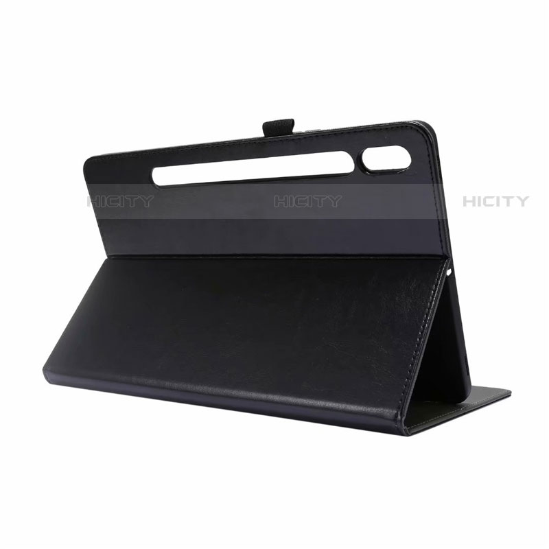 Custodia Portafoglio In Pelle Cover con Supporto L07 per Samsung Galaxy Tab S7 4G 11 SM-T875