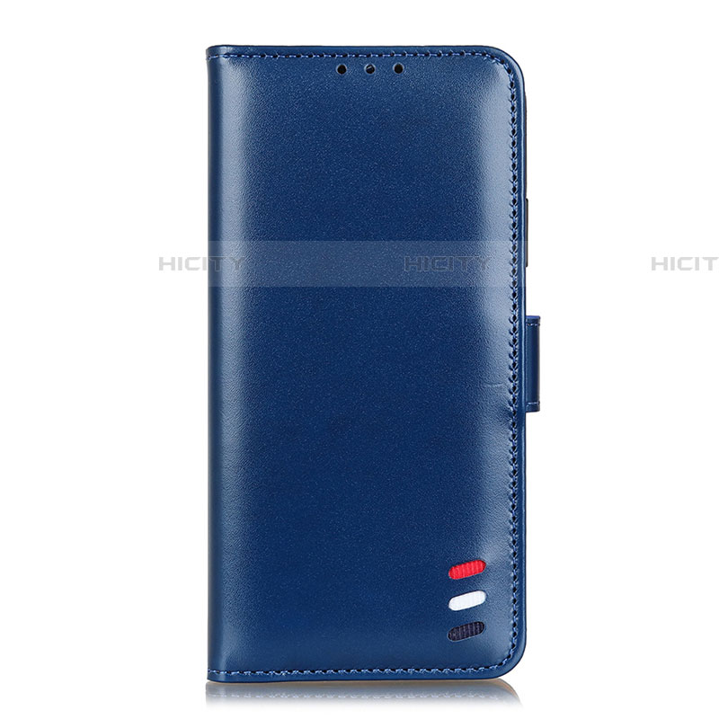 Custodia Portafoglio In Pelle Cover con Supporto L07 per Xiaomi Mi 10 Lite Blu