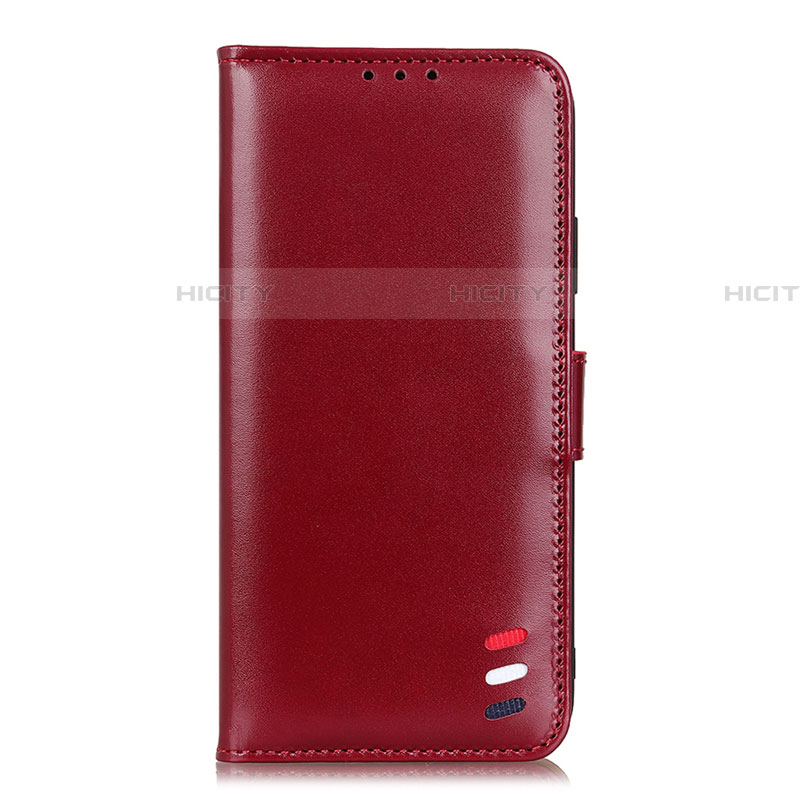 Custodia Portafoglio In Pelle Cover con Supporto L07 per Xiaomi Mi 10 Lite Rosso