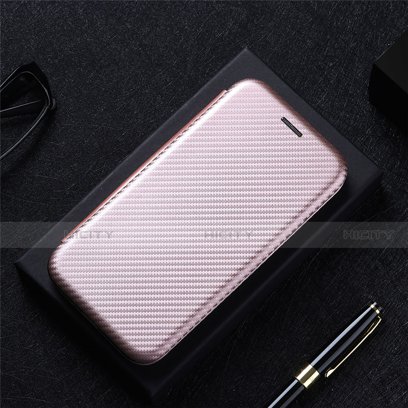 Custodia Portafoglio In Pelle Cover con Supporto L07 per Xiaomi Mi 12 5G Oro Rosa