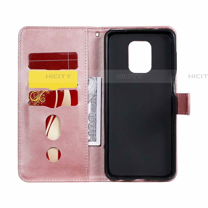 Custodia Portafoglio In Pelle Cover con Supporto L07 per Xiaomi Redmi Note 9S