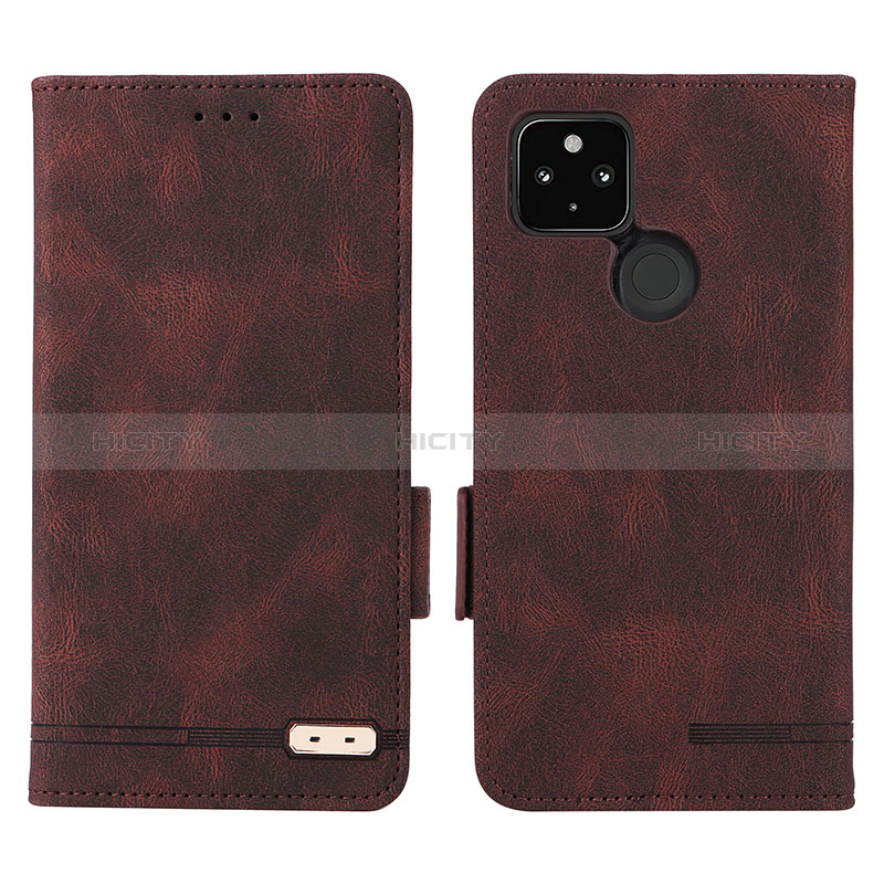 Custodia Portafoglio In Pelle Cover con Supporto L07Z per Google Pixel 4a 5G