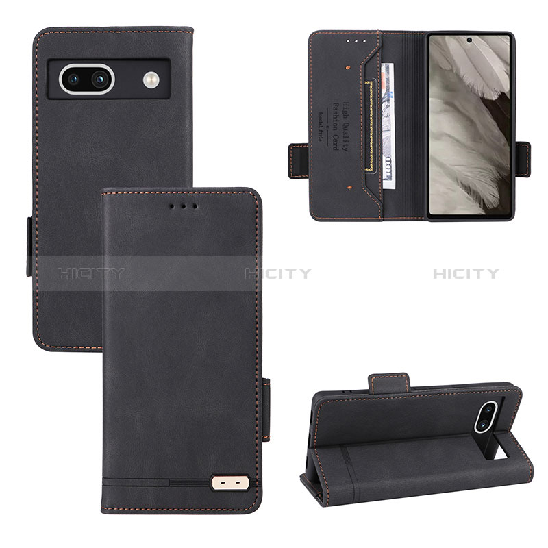 Custodia Portafoglio In Pelle Cover con Supporto L07Z per Google Pixel 7a 5G