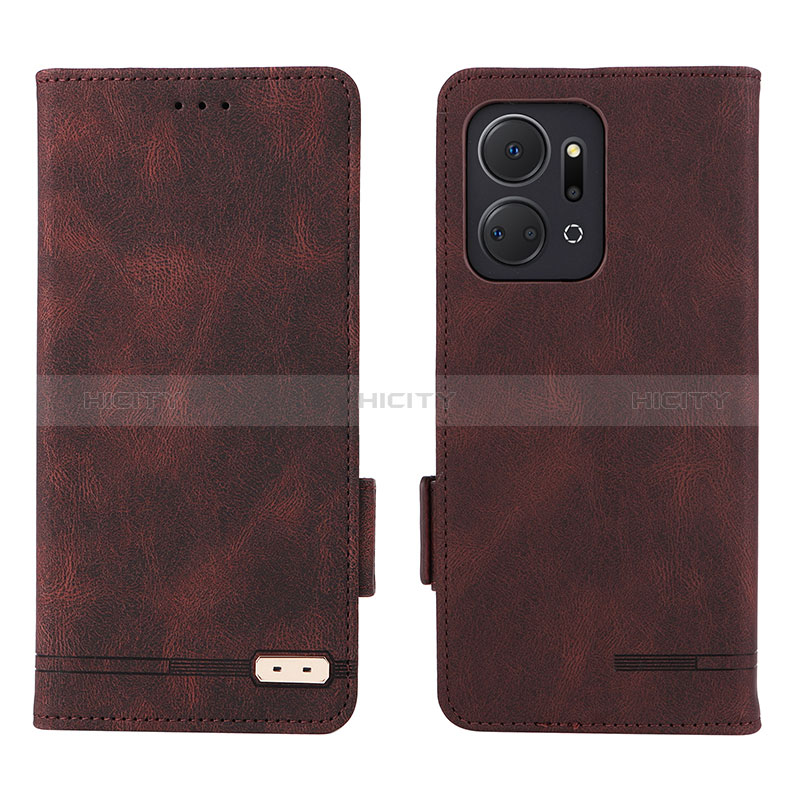 Custodia Portafoglio In Pelle Cover con Supporto L07Z per Huawei Honor X7a