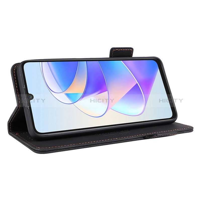 Custodia Portafoglio In Pelle Cover con Supporto L07Z per Huawei Honor X7a