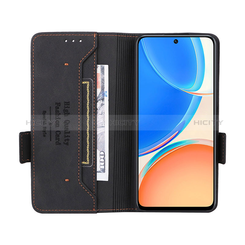 Custodia Portafoglio In Pelle Cover con Supporto L07Z per Huawei Honor X8 4G