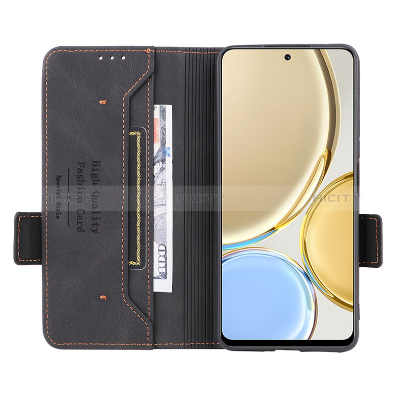 Custodia Portafoglio In Pelle Cover con Supporto L07Z per Huawei Honor X9 5G