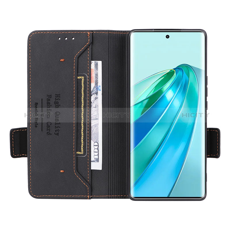 Custodia Portafoglio In Pelle Cover con Supporto L07Z per Huawei Honor X9a 5G