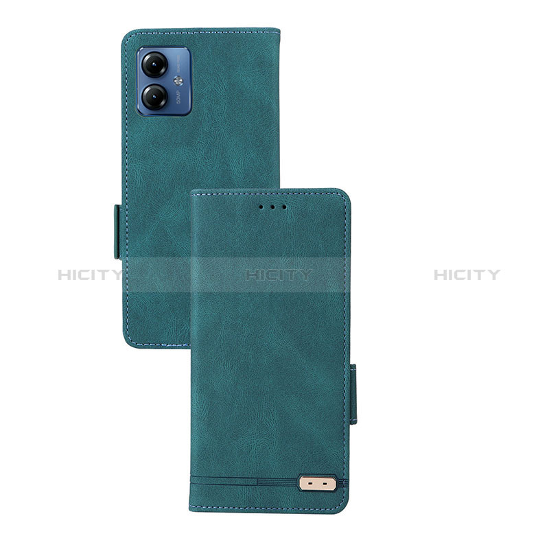 Custodia Portafoglio In Pelle Cover con Supporto L07Z per Motorola Moto G14