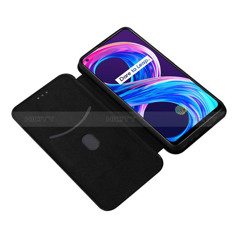 Custodia Portafoglio In Pelle Cover con Supporto L07Z per Realme 8 Pro