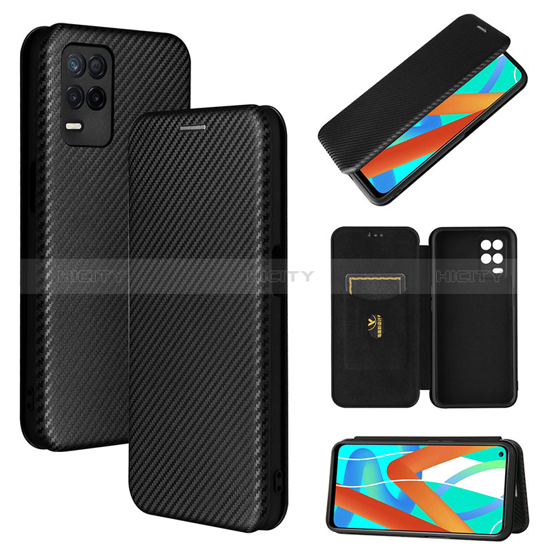 Custodia Portafoglio In Pelle Cover con Supporto L07Z per Realme 9 5G India