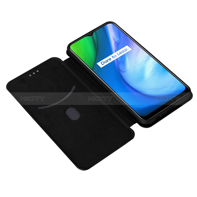 Custodia Portafoglio In Pelle Cover con Supporto L07Z per Realme C21