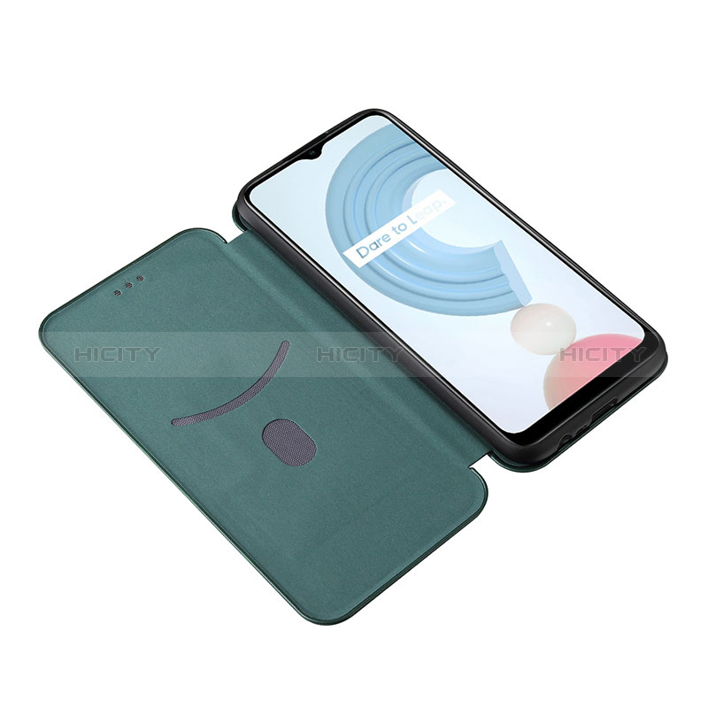 Custodia Portafoglio In Pelle Cover con Supporto L07Z per Realme C25Y